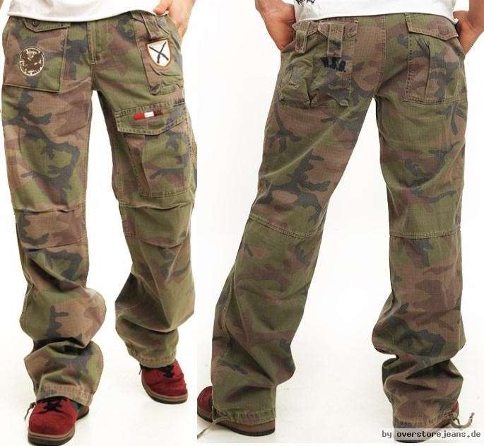 VIGOSS by Wasabi Wear eXTrEm SEXY Club Edition Cargo Camouflage Hose