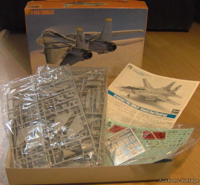 RAR GRUMMAN F 14A TOMCAT ATLANTIC FLEET SQUADRONS HASEGAWA 172