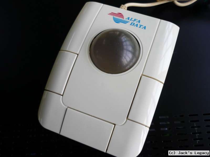 ATARI & Any Commodore Amiga Alfa Data Trackball MINT