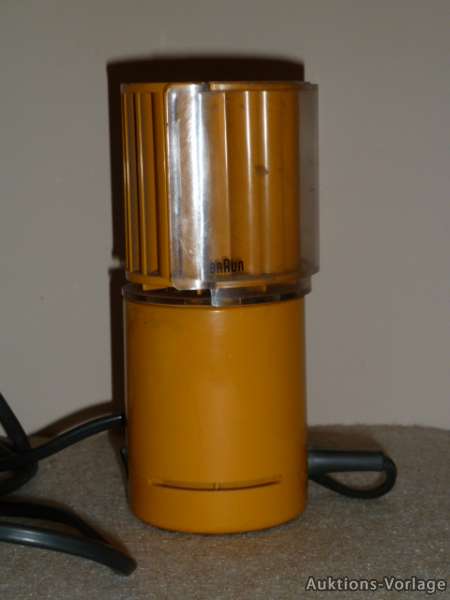 TISCHVENTILATOR   orange   kULt   70er Jahre   BRAUN HL 70